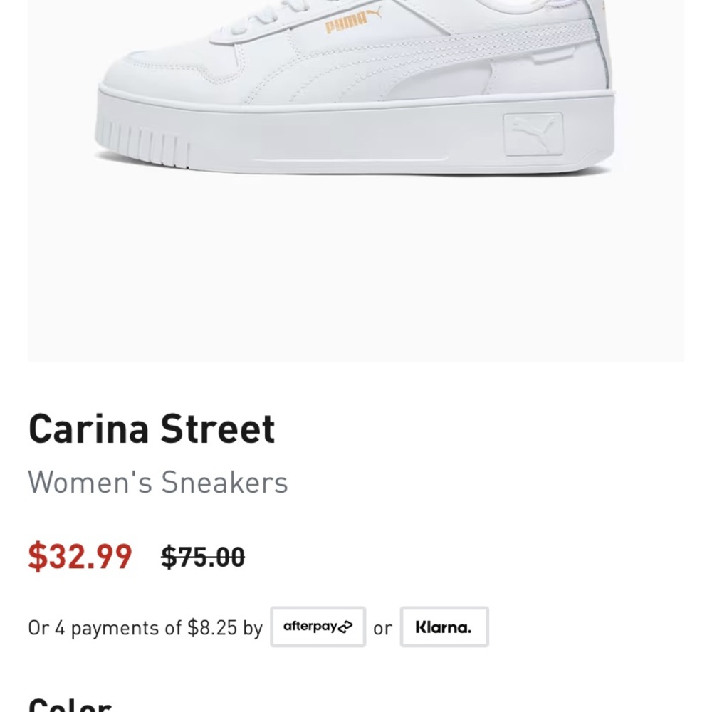 Puma White Women's Sneakers